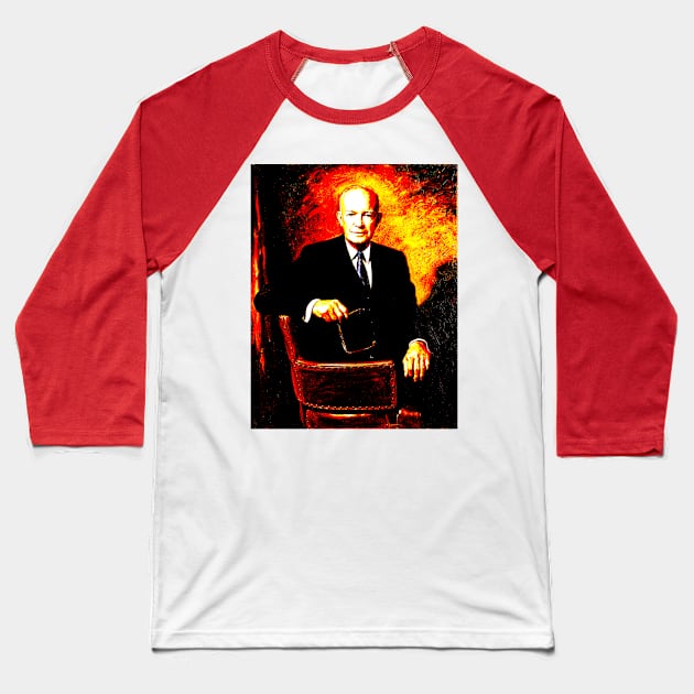 Dwight Eisenhower Baseball T-Shirt by Historia